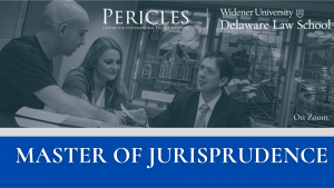 Pericles Law School and Widener University Delaware Law School present
MASTER OF JURISPRUDENCE IN CORPORATE LAW
Now you can earn a US-Recognized Law Degree while studying in Russia. Find out more at: pericles.info