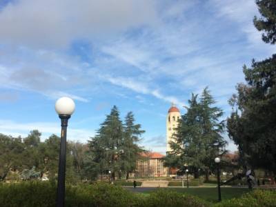 Winter at Stanford