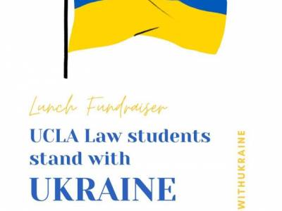 UCLA Law students stand with Ukraine