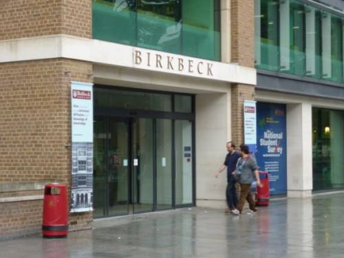 Birkbeck Main Building Entrance