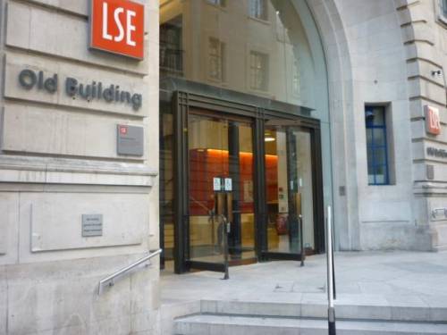 LSE Old Building Entrance