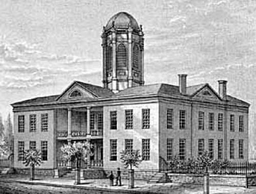The College of Law at the University of Cincinnati in 1833