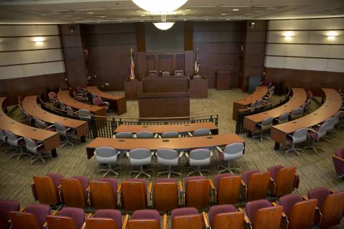 Dayton Law Courtroom