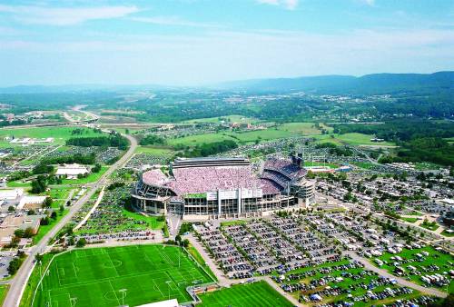 Beaver Stadium, home to Penn State’s Nittany Lions football team.