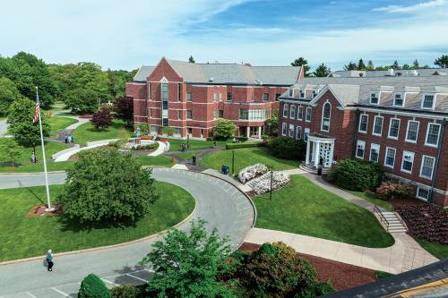 The Boston College Newton campus