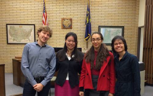 LL.M. students visit a local court
