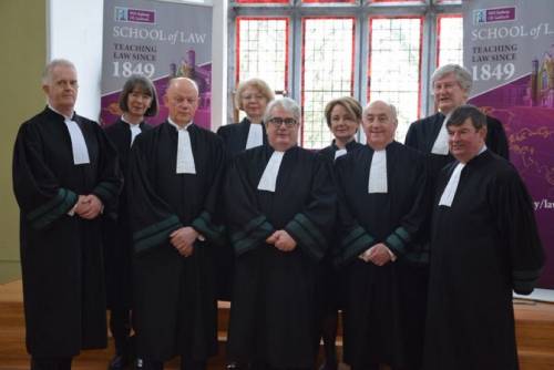 Judges of the Supreme Court during a recent seminar held at NUI Galway