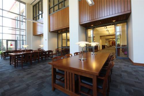 The Grisham Law Library at the University of Mississippi School of Law.
