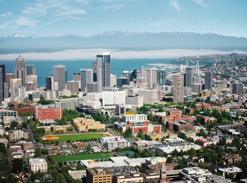 Seattle University and greater surrounding area.